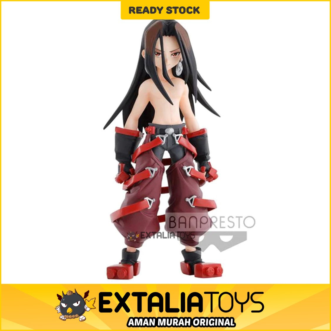BANPRESTO SHAMAN KING HAO ASAKURA FIGURE VOL. 2 BANPRESTO SHAMAN KING HAO ASAKURA FIGURE VOL. 2